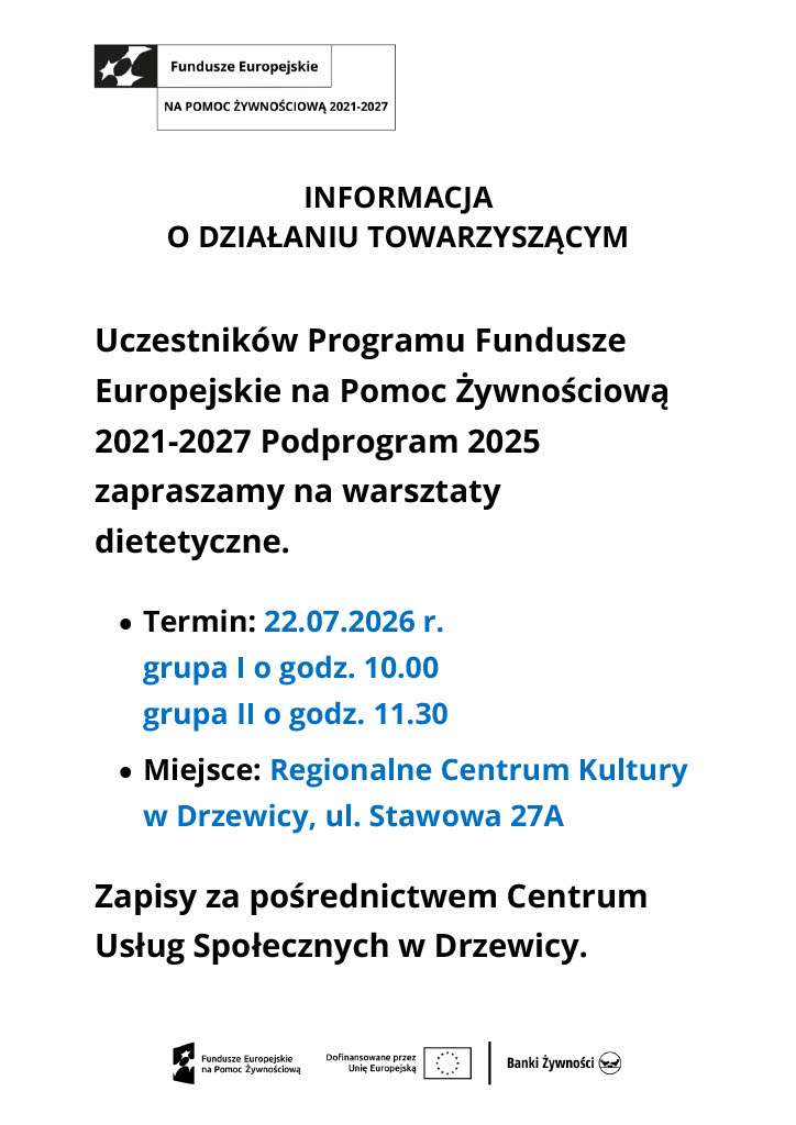 warsztaty dietetyczne