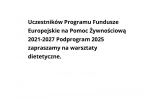 warsztaty dietetyczne