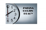 zmiana godzin pracy
